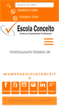 Mobile Screenshot of escolaconceito.com.br